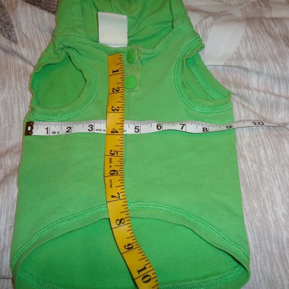 Martha Stewart Pets Green #1 Dog Hoodie Size Medium